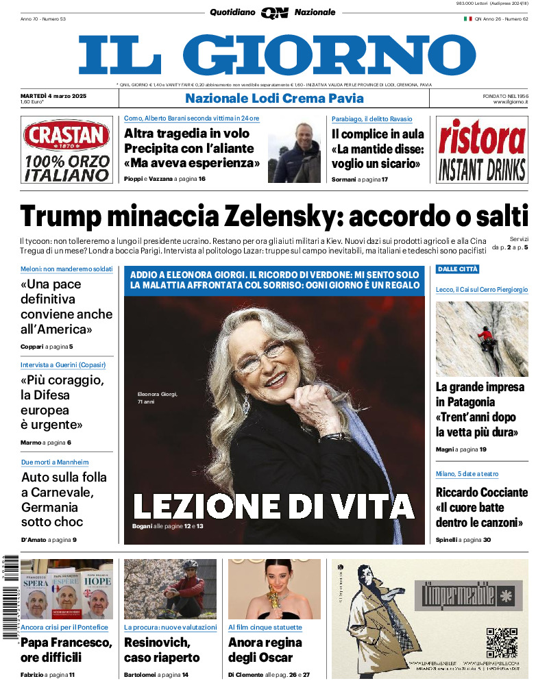 Prima-pagina-il giorno-edizione-di-oggi-20250304